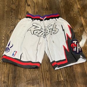 Just Don Toronto Raptors shorts